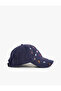 Embroidery Detailed Cotton Cap Hat - 2