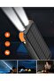 4-Panel Solar Power Bank 20000mAh with 20W PD Fast Charger, Detachable Panels & Built-In Cable - Black - 5