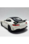 1:36 Mercedes Amg Gt R White Diecast Metal Toy Car Openable Door Pull and Go - 3