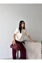 Premium Viscose Crew Neck Comfortable Fit Short Sleeve Flexible Summer Knitwear Blouse - 4
