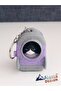 Cute Cat Figurine Openable Bag and Key Ornament Keychain 3D Design - 6