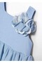 5057 Abel&Lula Girl's Blue Dress - 4