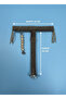 Natural Tree Branch T-Perch – 16X15 cm Cage-Top Fixable Bird Toy - with Bell - 2