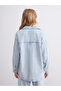 Two Mt Shop Quality Xside Blue Denim Straight Standard & Regular Women's Jean Jacket - 4