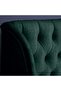 PLUTO HEADBOARD CHANEL OLIVE GREEN L-150 : H-125 CM - 4