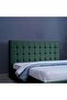 VISTA HEADBOARD CHANEL OLIVE GREEN L-200 : H-125 CM