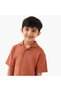 Collared Short Sleeves Shirt with Textured Design - 4