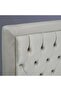 BIANCA HEADBOARD VELVET WHITE L-150 : H-125 CM - 3