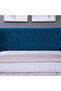 NEPTUNE HEADBOARD VELVET BLUE L-140 : H-125 CM - 2