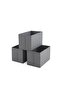 Ease 3-piece Foldable Storage Box 31x55x33cm - Grey - 3