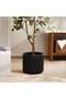 Dovica Polyresin Planter Dia43x38cm - Dark Grey