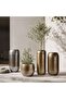 Curio Metal Textured Planter 48x48x44cm - Bronze - 3