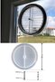 Natural Gas Combi Ventilation Round Kitchen Glass Vent Transparent 18 cm Air Flow Channel Safety - 3