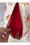 Handmade Autumn-Themed Zippered Quilted Makeup Bag and Organizer - 8