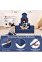 6-Piece Modular Kids Play Couch, Convertible Toddler Foam Sofa Set with Removable Washable Cover - 4