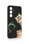 Samsung S25 Compatible Cat Team Patterned Silicone Case - 3