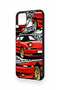Realme C11 2021 Compatible Red Supra Patterned Silicone Case - 4