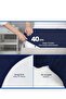 Queen Size Fitted Sheet (150x200cm) – 40cm Deep Pocket – Soft Microfiber (Navy Blue) - 4