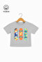 Skateboard Printed Casual Short Sleeve Summer Boy's T-Shirt - 2