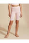 Girls Pink and Grey & Ribbed Cycling Shorts Pack Of 2 - 2