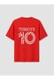 Vizyon New Season Crew Neck Turkey Printed Men's T-Shirt - 6