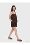 Vizyon New Season Elastic Waist Linen Blend Women's Shorts