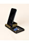 Premium Series Antique Bronze - Black Themed Desktop Organizer - Phone Stand and Product Organizer Set (17cm X 8.5cm X 3cm) - 3