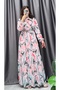 Chiffon Collar Tie Dress