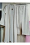 Linen Textured Double Suit Kimono Pants Set – Summer Comfortable Fit – Plus Size Options Available - 3