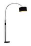 Nordic Simple Eye Protection Vertical Light Combination Warm Light 110-240V Black 26x70x185cm - 2