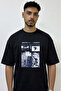 Gojo Satoru_20 Design Printed Oversize Black T-Shirt