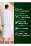 Premium 100% Cotton Ihram for Men – 2-Piece White Hajj & Umrah Towel Set, Soft Absorbent Ahram, Lightweight Islamic Pilgrimage Clothing - 5