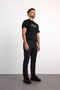 71991F-73599 Men's Straight Fit Mid Rise Denim Pants 71991F-73599 - 2