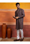 Mens Embellished Cotton Kurta Set - 5