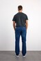 76077-73604 Men's Regular Fit Mid Waist Mid Leg Denim Pants 76077-73604 - 3