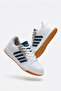 Hmnt-2499 Premium Striped White Navy Women's Sneaker - 4