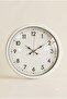 Harlington Duvar Saati – Beyaz | 40 cm