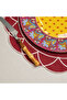 6-Piece Burgundy Elora Linen American Service Supla |   Stain Resistant |   Modern Table Decor - 3