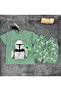 Starwors Printed Shorts T-Shirt Set - 2