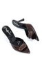 Sup 3791 Pointed Toe Stiletto Shoes with Buckle Detail - 3