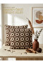 Mahzen Knitted Throw Pillow Cover Set of 2 40X40Cm - 2