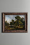 Forest Landscape - Vintage Patterned Painting - Thick Model