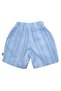 100% Cotton Woven Fabric Blue Summer Baby Boy Shorts - 4