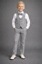 Boy's Vest and Bow Tie Tuxedo Suit