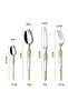 24-Piece Stainless Steel Cutlery Set Kitchen Utensil Set Western Tableware Suitable For Home Kitchen Restaurant Hotel Party Dining Picnic Dining Exquisite Packaging Gift - 7
