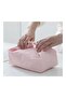 Waterproof Multifunctional Reusable Folding Lunch Bag Pink 22.5x14x13cm - 5