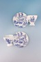 Blue English 2-Person Coffee Cup Set - 2