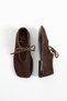 John Women's Brown Breathable Mesh Ballerina Lace-Up Summer Shoes - 6
