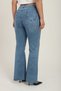 Plus Size Bead Stone Embellished Spanish Flare Zipper Lycra Women's Trousers - 2