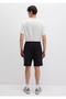 Printed Regular Waist, Slim Straight, Straight Leg Shorts. - 3